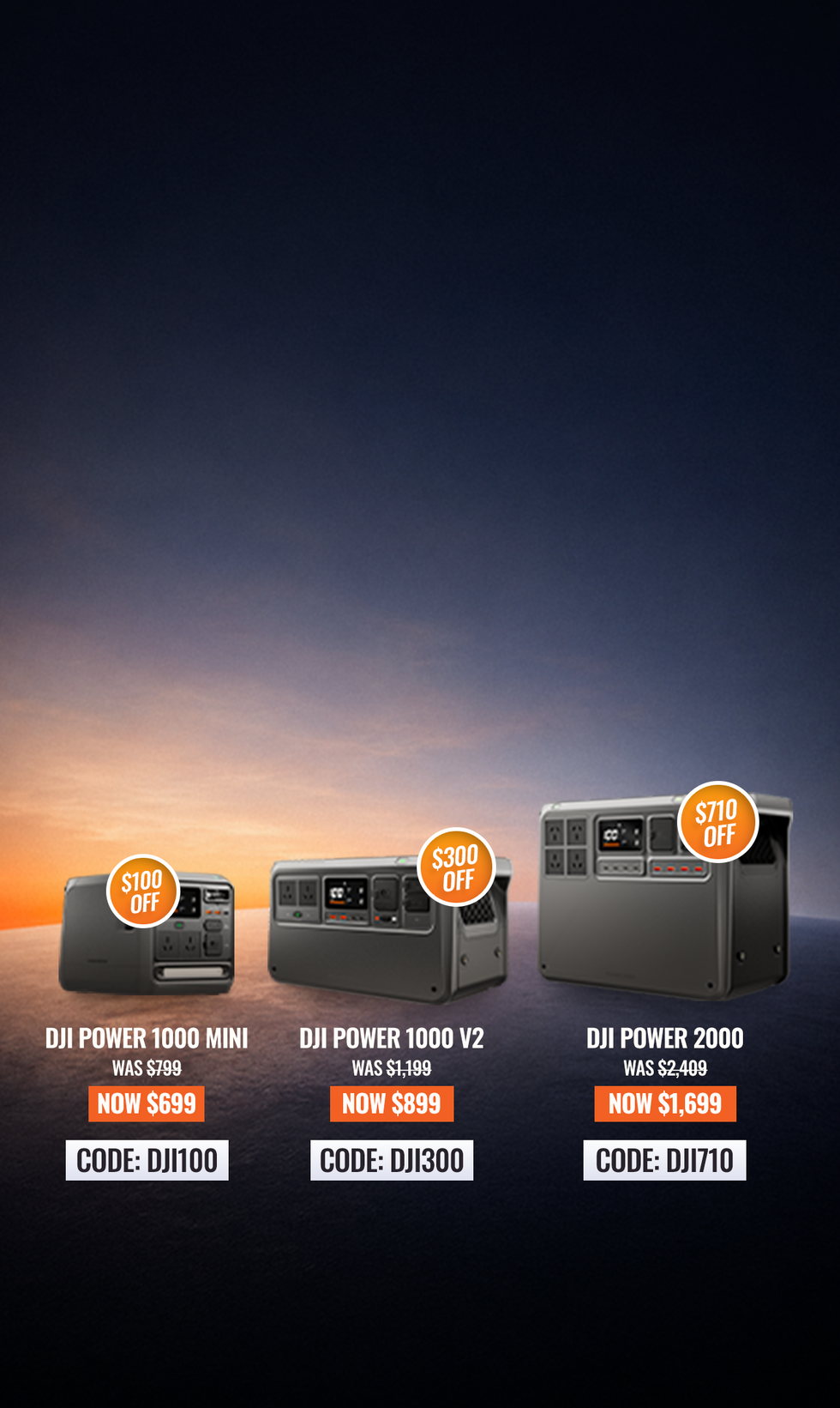 EOFY Promo: DJI Portable Power Station