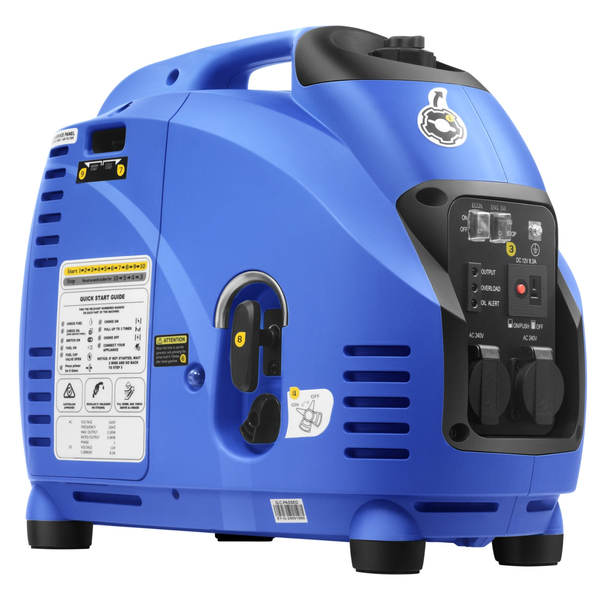 Gentrax GT2500 Inverter Generator