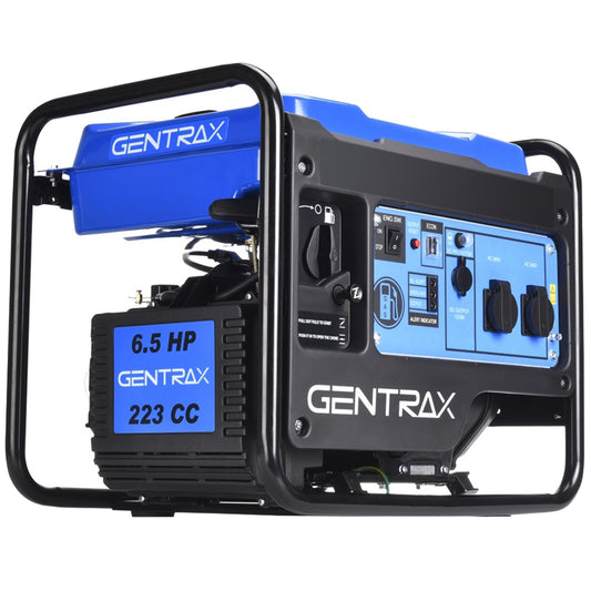 GenTrax 3.85kW Max 3.5kW Rated Inverter Generator Portable Pure-Sine Camping