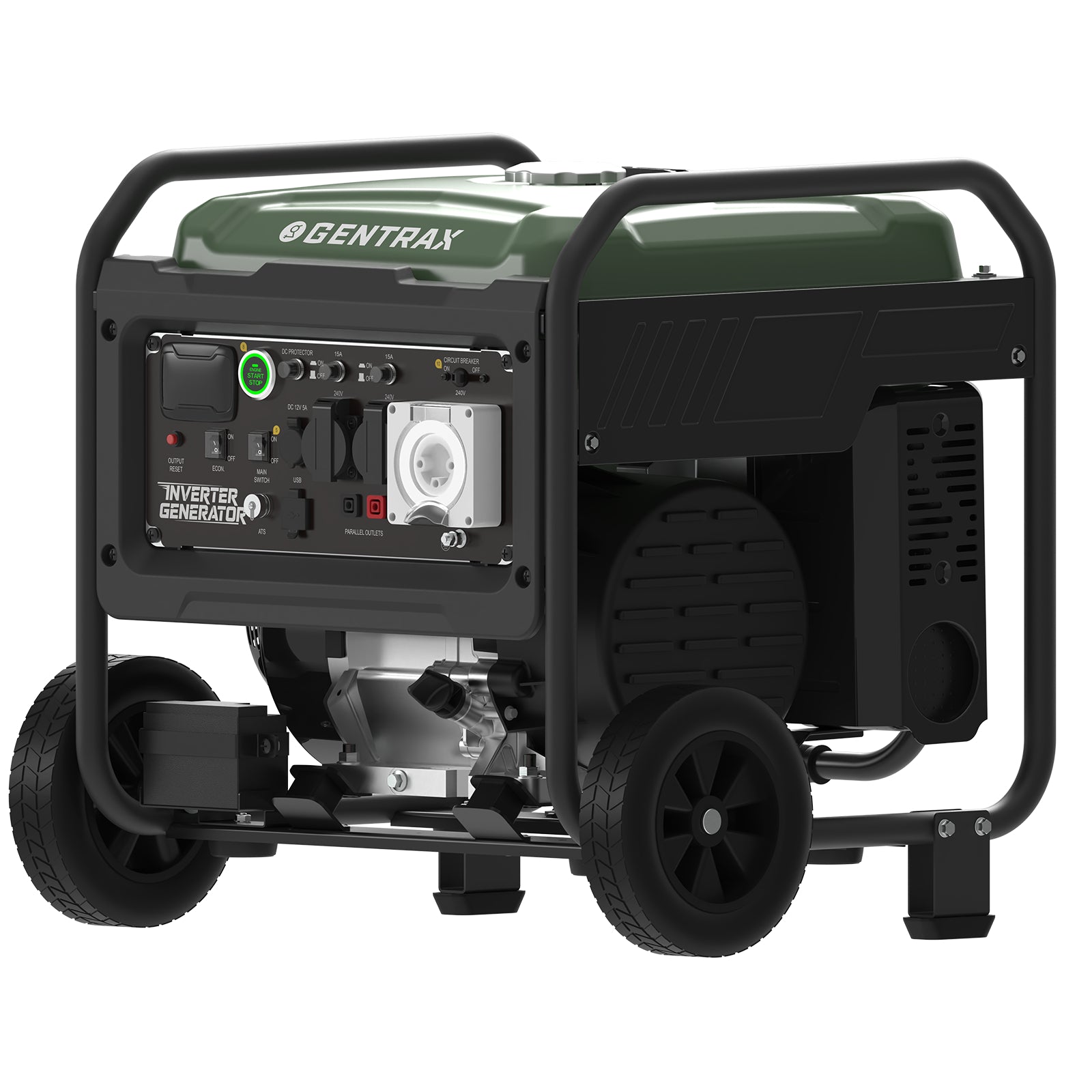 Gentrax 8kW Open Frame Inverter Generator Portable Power