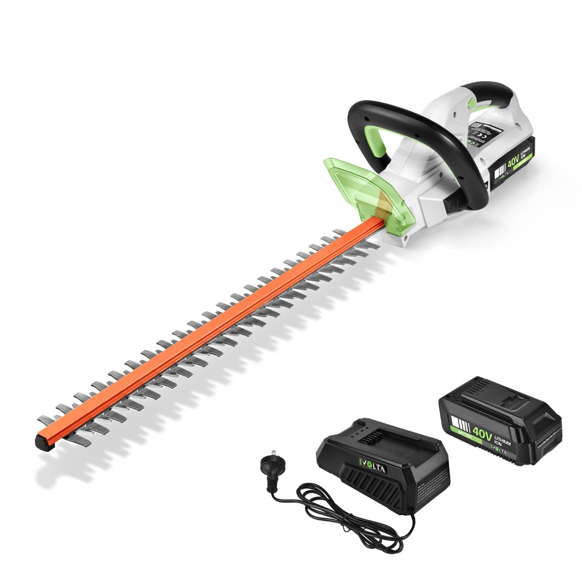 Neovolta 40V Cordless Hedge Trimmer Kit 2.5Ah Lithium Battery