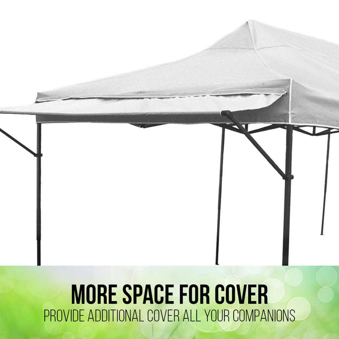 NEW PERFECT OASIS White Pop Up 3mx68cm Gazebo Eave Folding Marquee Tent Outdoor