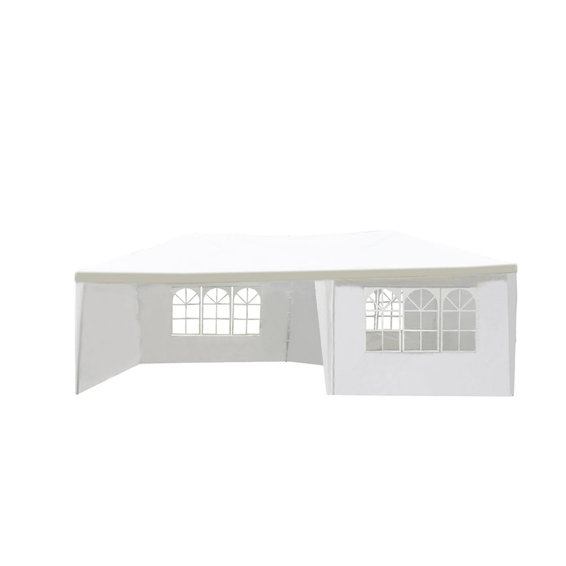 Perfect Oasis 3x6 White Gazebo Tent Canopy