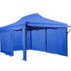 NEW PERFECT OASIS 3x6m Blue Pop Up Gazebo Folding Marquee Tent Canopy Party
