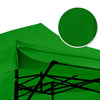 NEW PERFECT OASIS 3x6m Green Pop Up Gazebo and 3mx68cm Eave Folding Marquee Tent