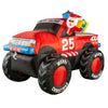 Stockholm Christmas Inflatables Airpower Santa 4x4 Big Wheels White LED Ourdoor