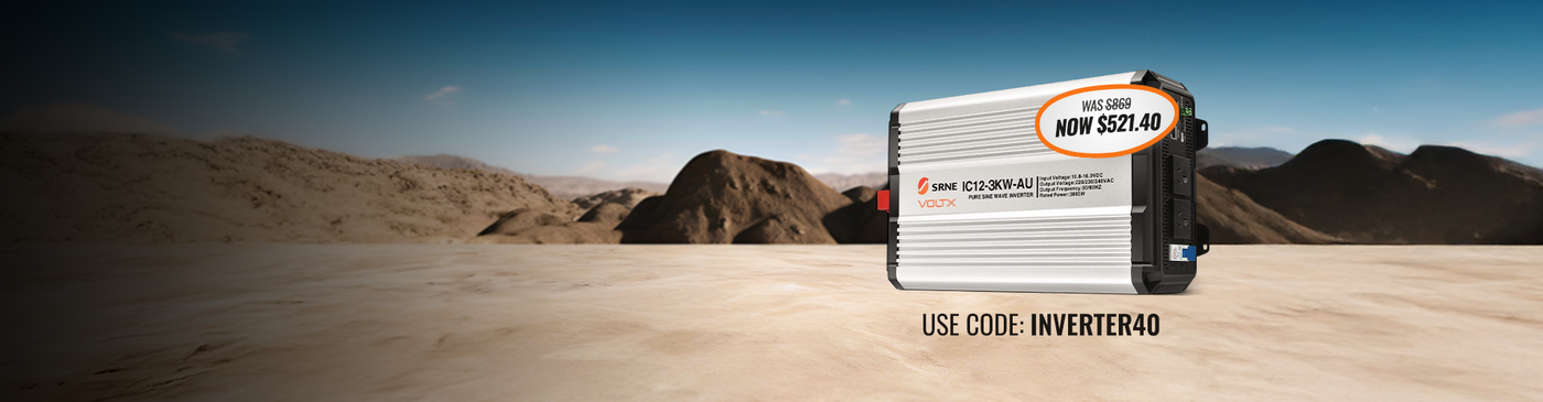 VoltX 12V 3KW Pure Sine Wave Inverter