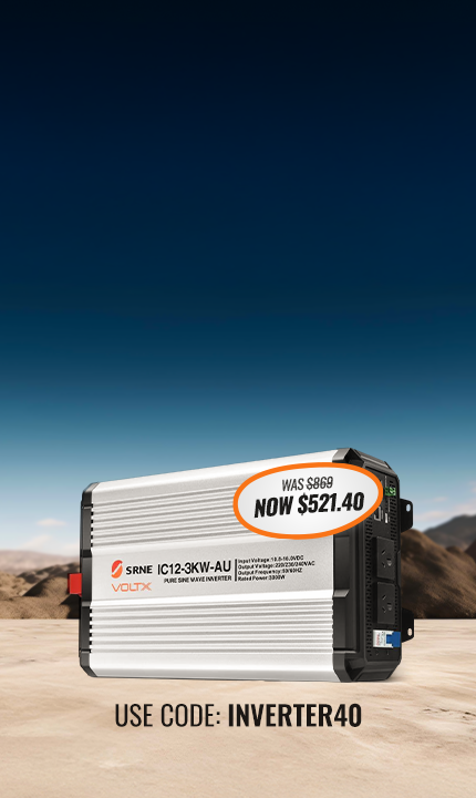 VoltX 12V 3KW Pure Sine Wave Inverter