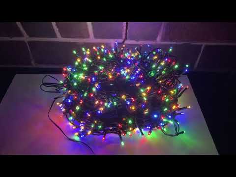 Stockholm Solar LED Fairy Lights Multi 1000pc