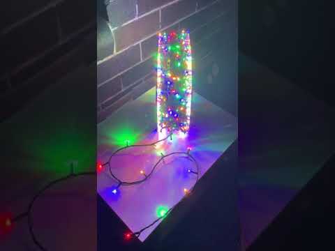 Stockholm Christmas Lights 1000 LEDs Flashing Multi Reel w/ Timer