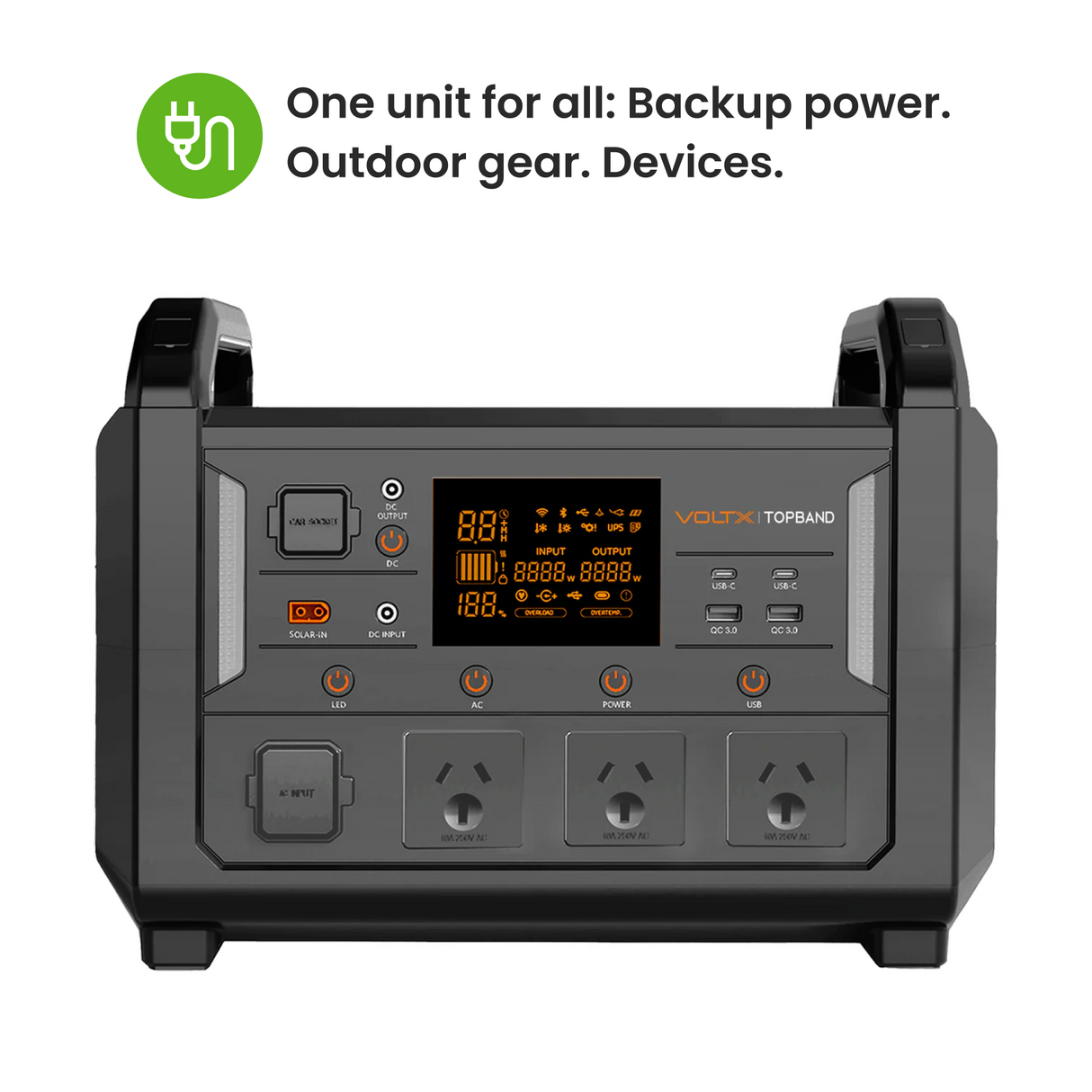 VoltX Topband V1200 Portable Power Station