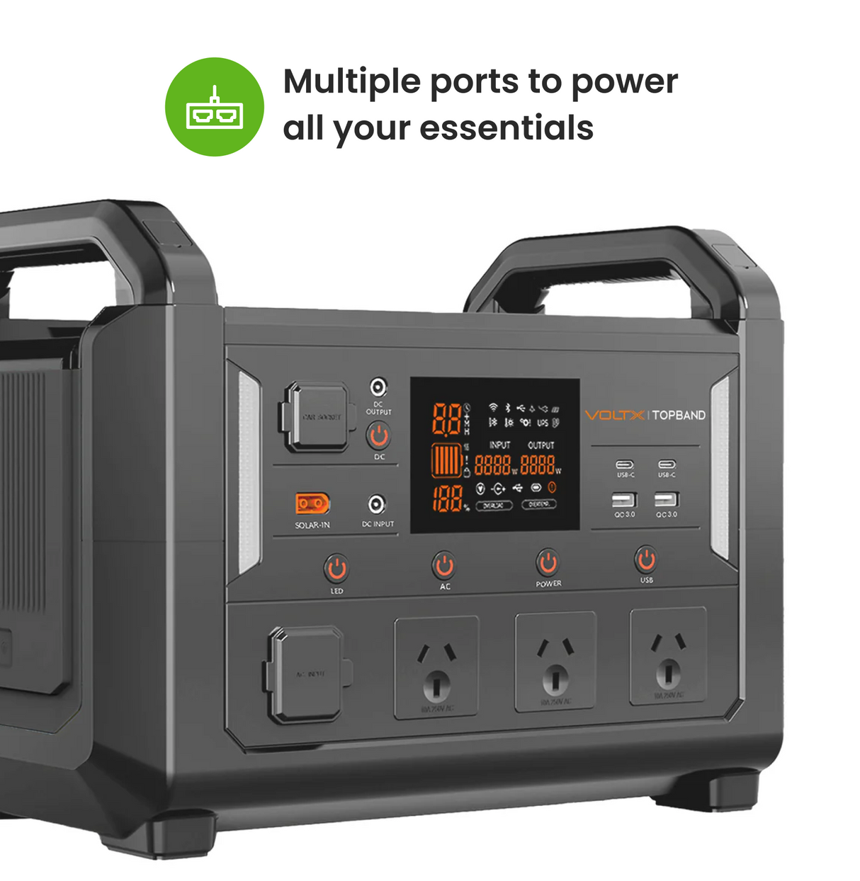 VoltX Topband V1200 Portable Power Station