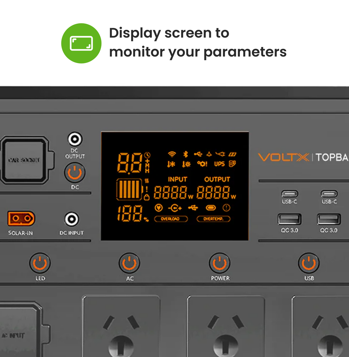 VoltX Topband V1200 Portable Power Station