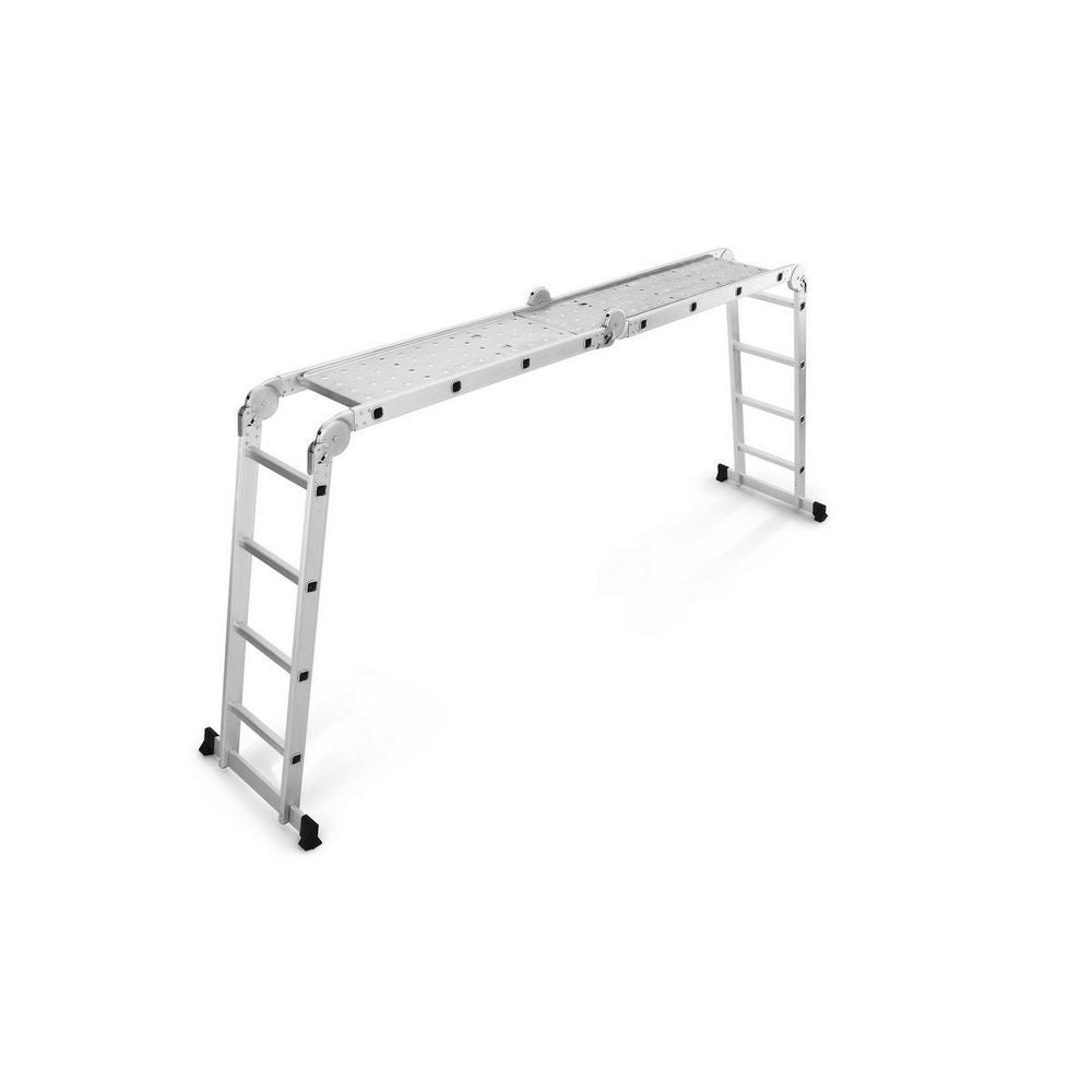Certa 4.7m Multipurpose Aluminium Foldable Ladder with Standing Platforms