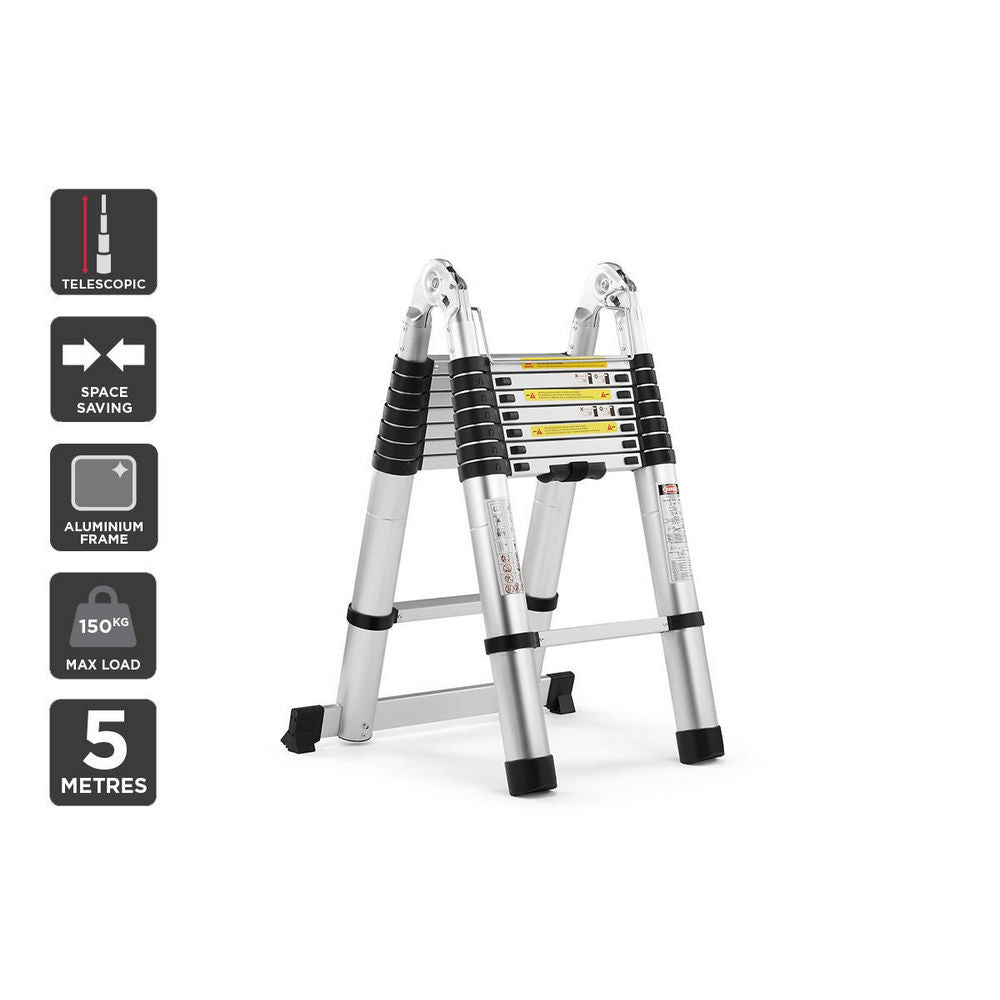 Certa 5m Telescopic Foldable Ladder