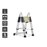 Certa 5m Telescopic Foldable Ladder