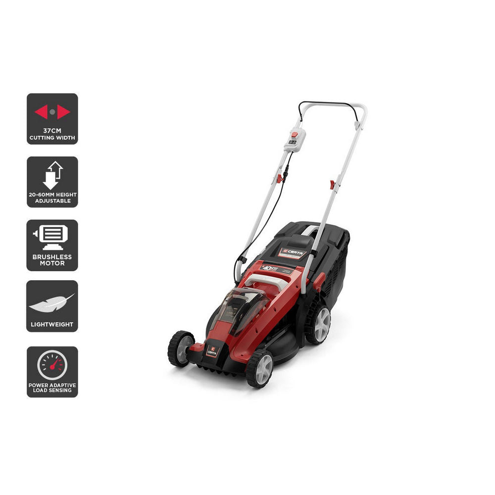 Certa 40V Battery Powered 37cm Electric Lawn Mower