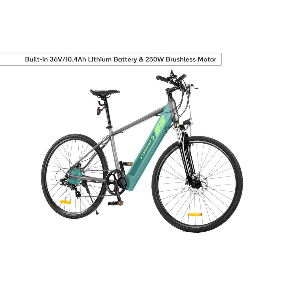 Fortis 700c 36v 10ah on sale hybrid commuter electric mountain bike