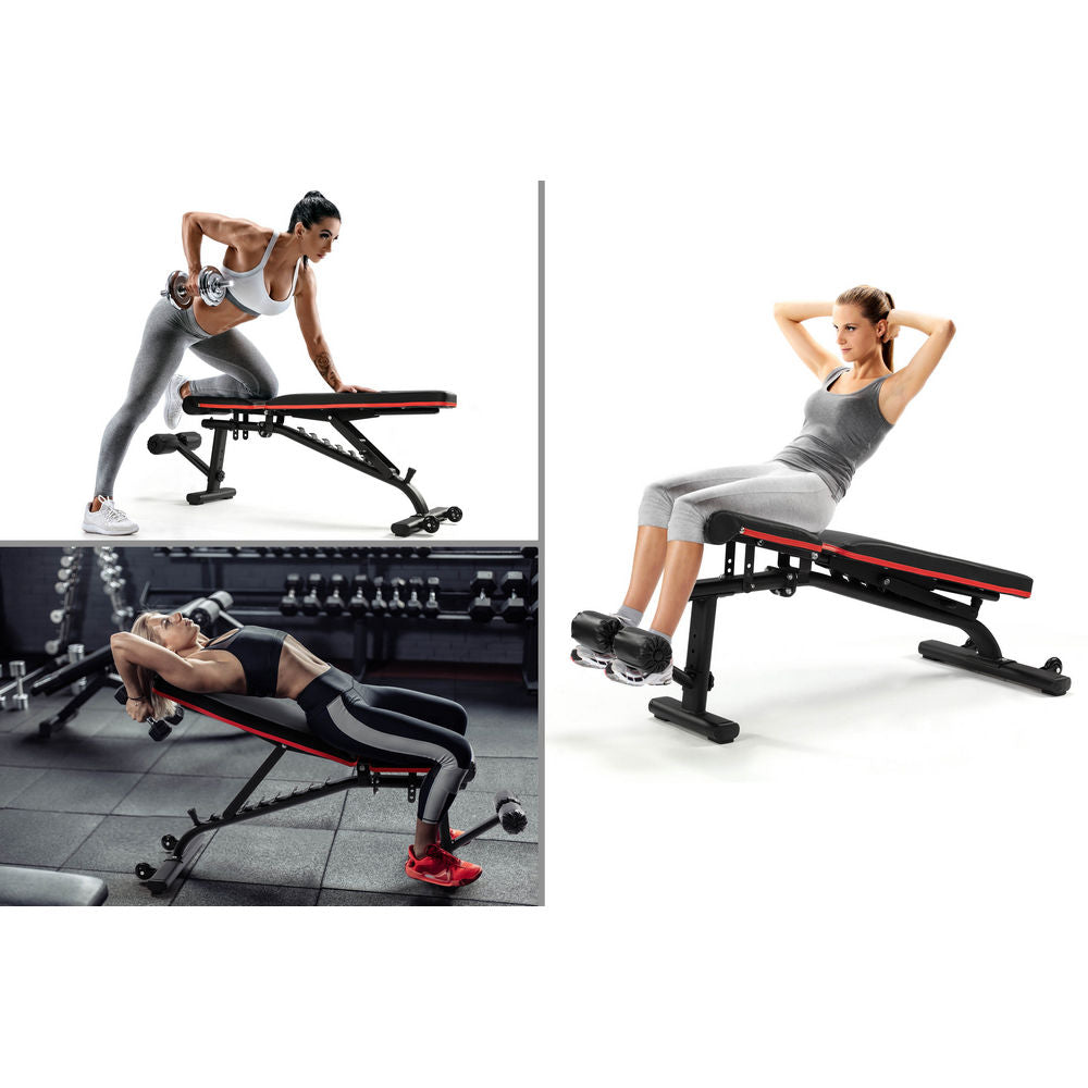 Pure fitness pro best sale adjustable fid weight bench