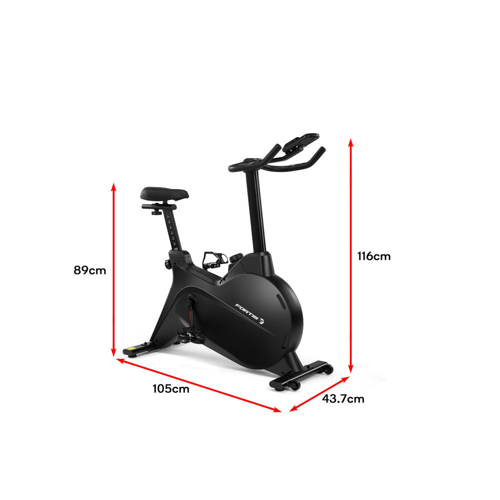 Fortis magnetic flywheel spin bike online review