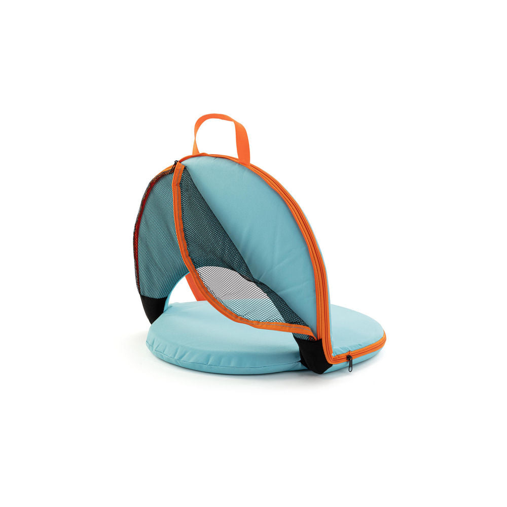 Komodo Beach Cushion Recliner (Blue/Orange)