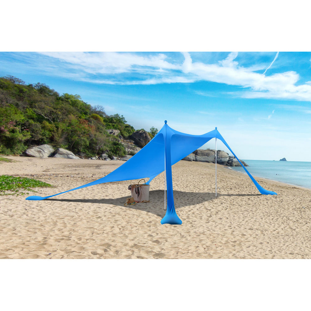 Komodo UV50+ Beach Shade Tent with Sandbags