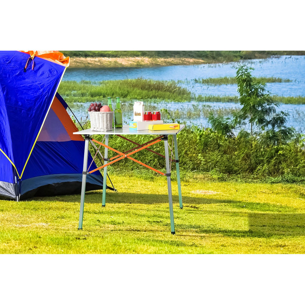 Komodo Roll Up Aluminum Camping and Caravanning Table