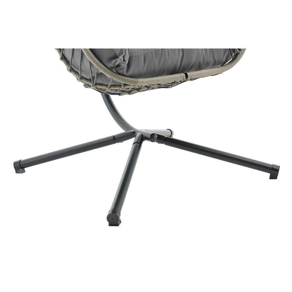 Shangri-La Mackenzie Outdoor Furniture Egg Chair (Grey, Grey)