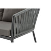 Shangri-La Wellington Rope Detailed 4 Piece Outdoor Furniture Lounge Set