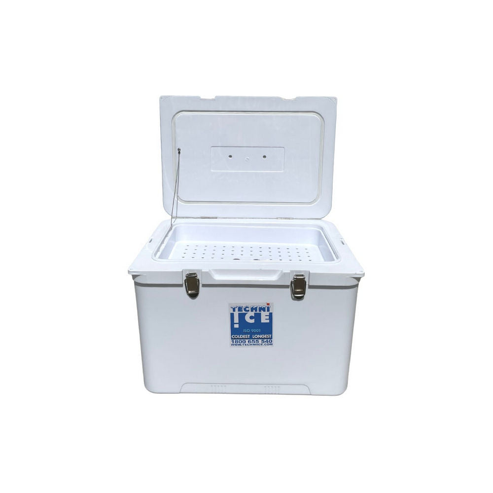 Techni Ice Compact Hardcore Series Ice Box 28L - White