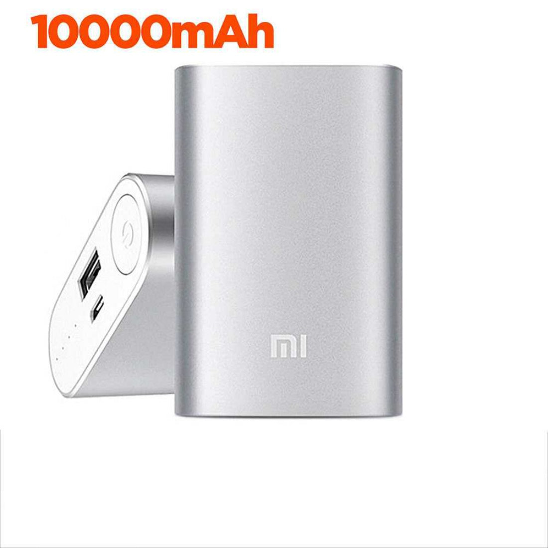 XIaomi 10000mAh Power Bank USB External Portable Battery Charger Silver