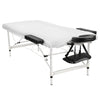 Relaxpro 75cm Portable Aluminium Massage Table 3 Fold Beauty Therapy Bed