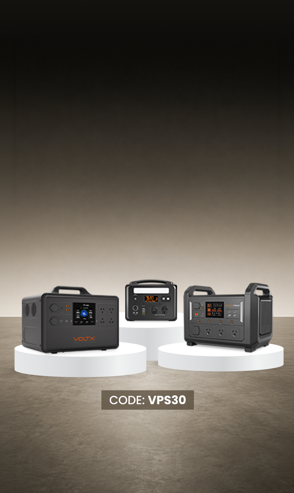 Plug & Play Sale | 30% OFF All VoltX Power Stations