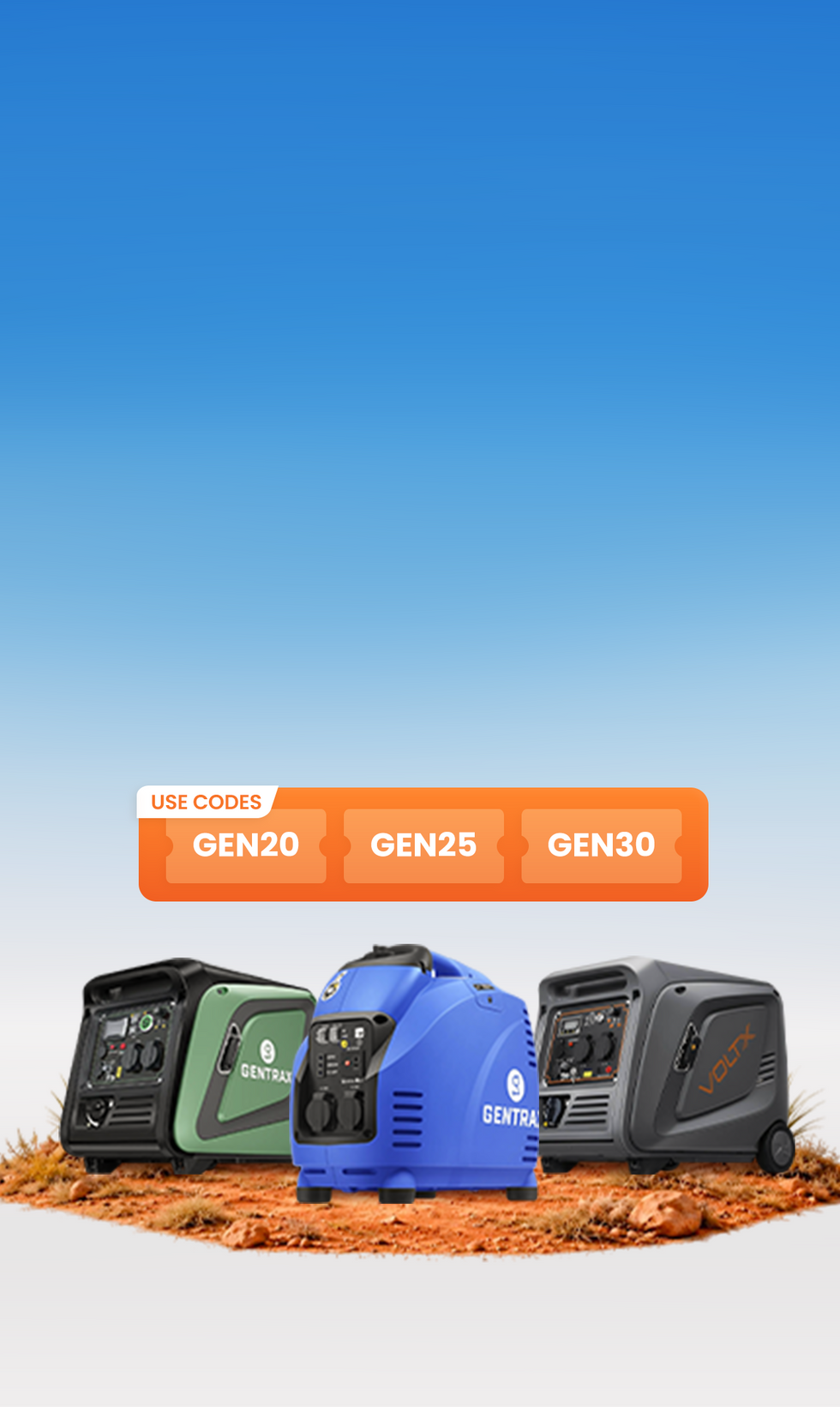 Warm Up with Hot Deals | Generators Up to 30% OFF