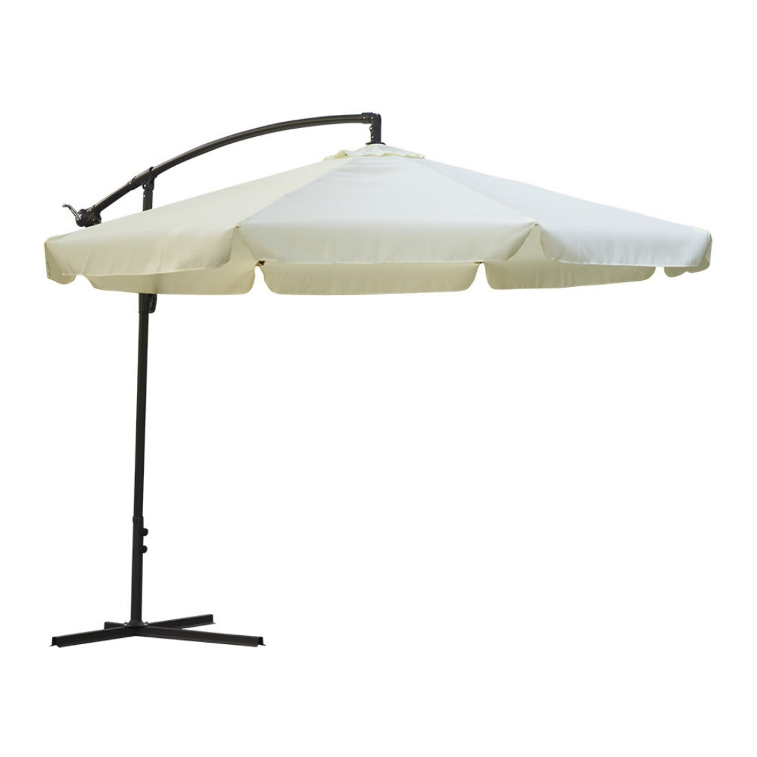 3m Perfect Oasis Beige Garden Umbrella Cantilever Outdoor Shade