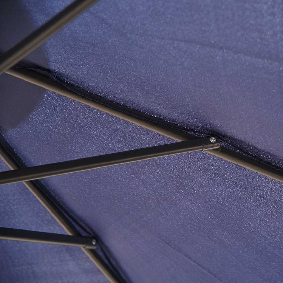 3m Perfect Oasis Black Garden Umbrella Cantilever Outdoor Shade