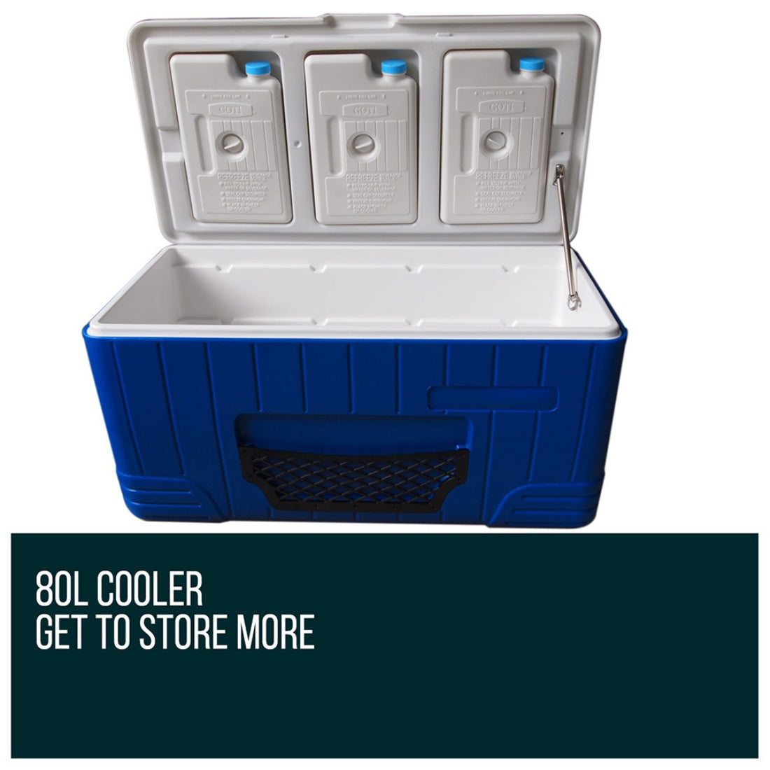 80L Litre Cooler Insulated Ice Box Cold Esky Beach Party Camping Fishing Picnic