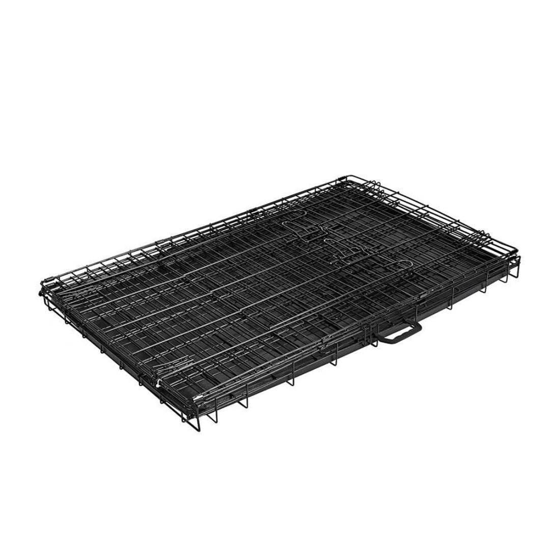 New Pet Dog Folding Kennel Cage Crate Carrier 36” Small Medium Large