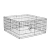Portable 8-Panel Dog Playpen – Small/Medium/Large Pet Enclosure – 36” Fence