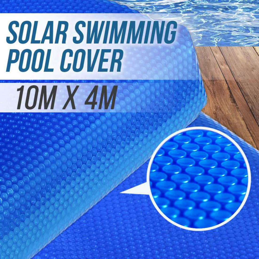 Solar Swimming Pool Cover 10 x 4 Meter