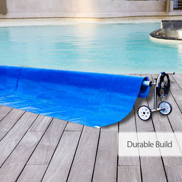 Solar Adjustable Swimming Pool Blanket Cover Roller with Wheels - Outdoor &  Leisure > Swimming Pool Goods