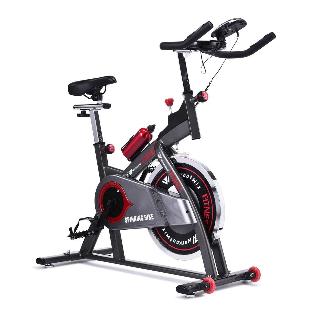 Fortis 13kg flywheel exercise spin bike reviews hot sale