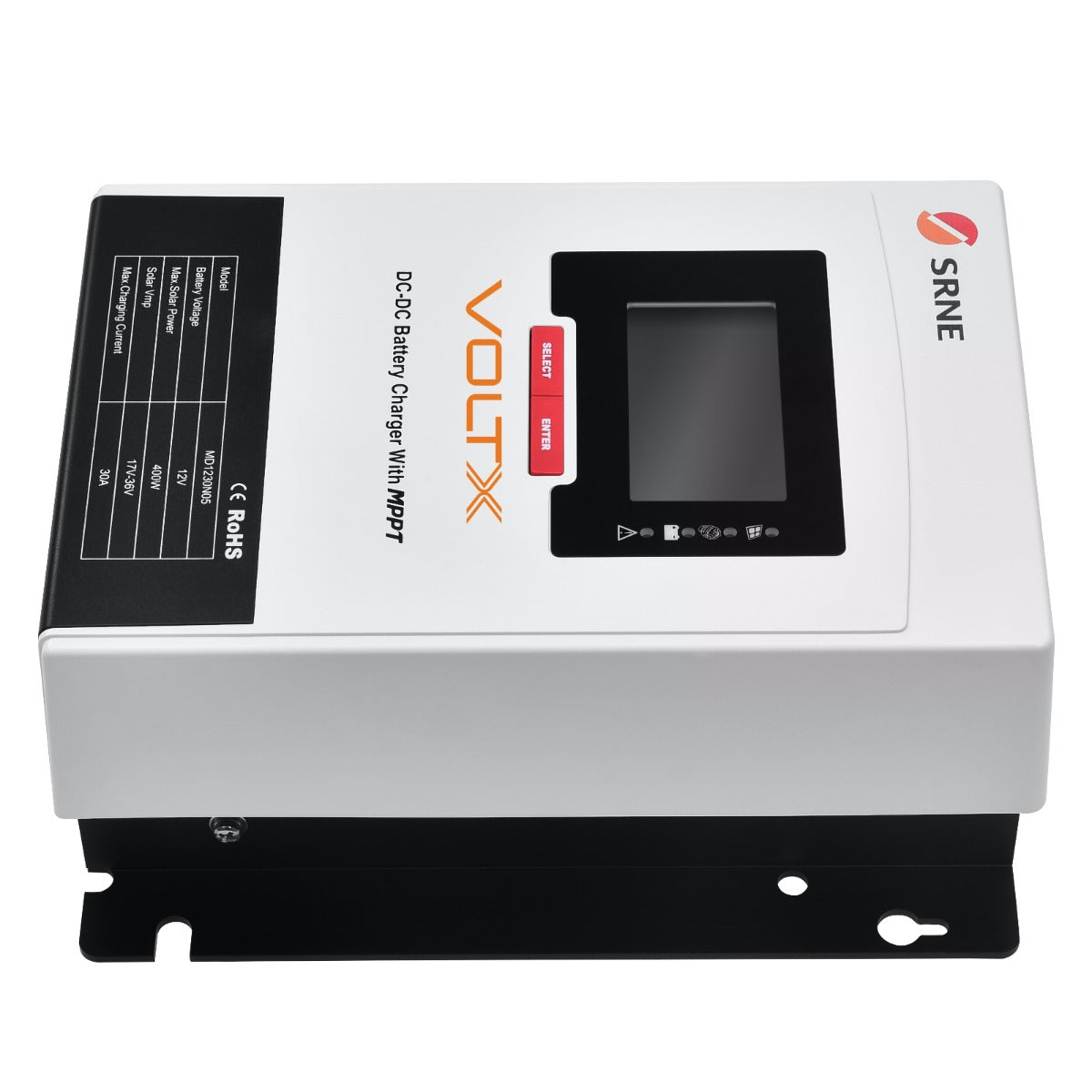 VoltX SRNE 12V 30A DC-DC MPPT LiFePO4 Battery Charger