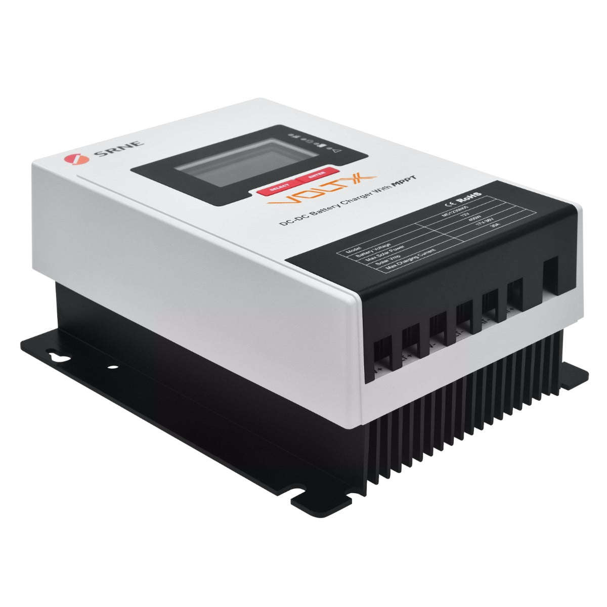 SolaMr Contrôleur Charge Solaire MPPT 30A Dual Battery 12V/24V LCD - DR3210N Pour RV Bateau Camping