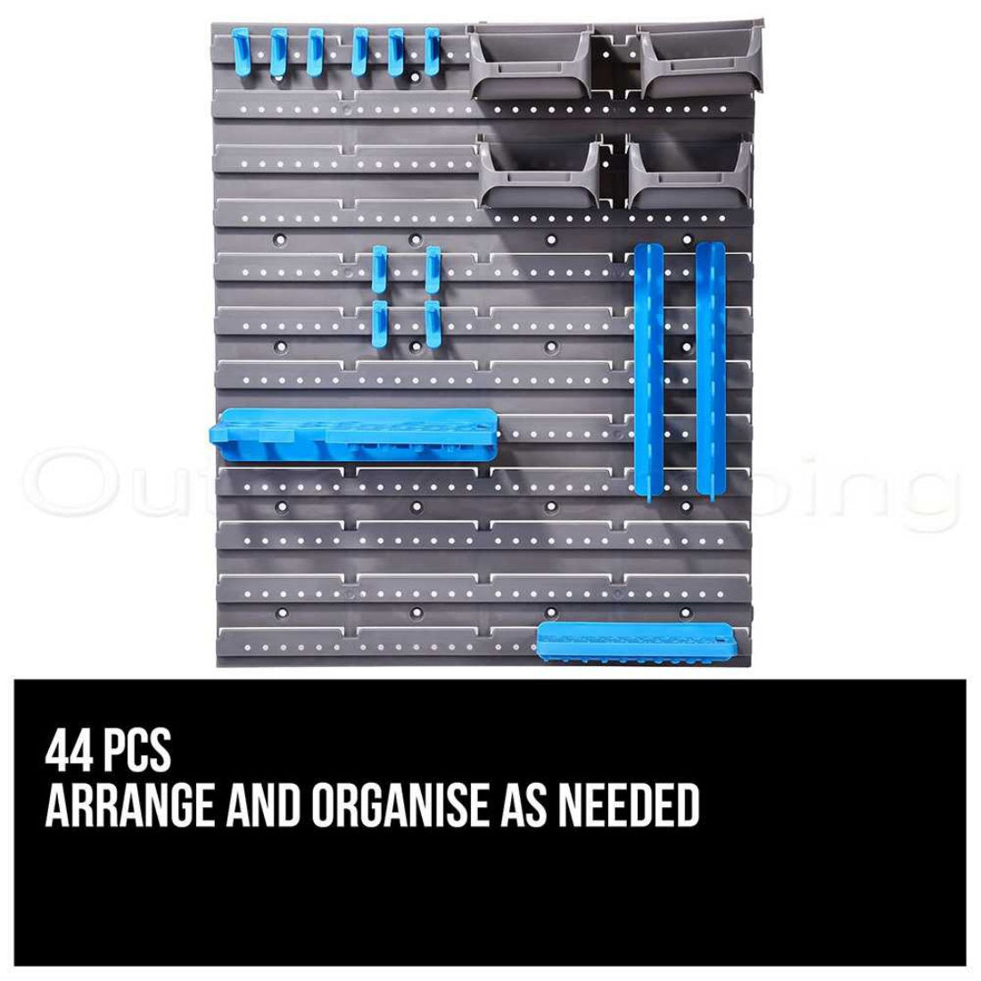 ArmorBilt Wall-Mount Tool / Parts Bin Organiser + Heavy Duty Steel Storage Rack