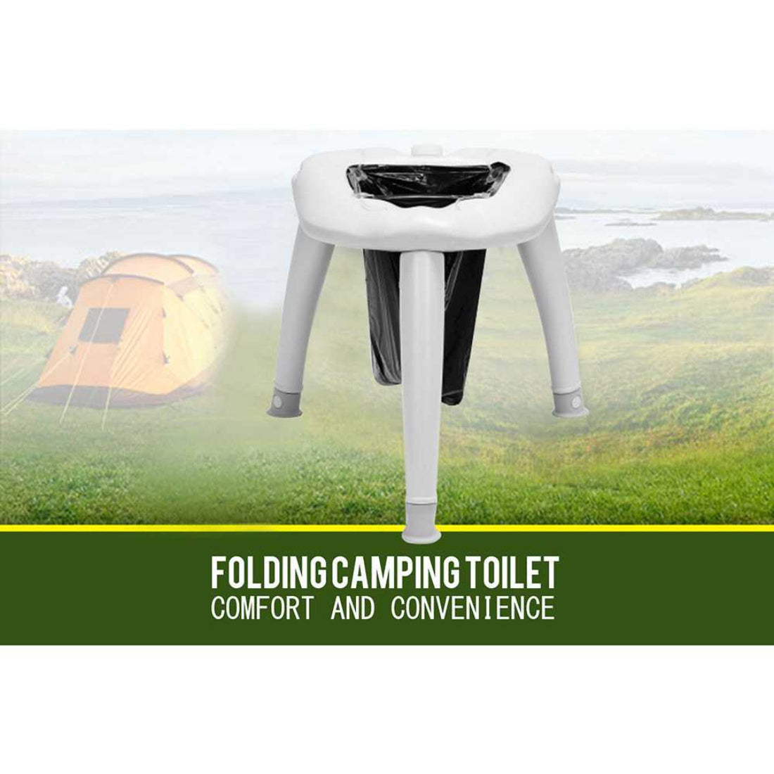 Outdoor Folding Camping Toilet
