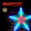 Led Digital Flashing Star Light - Multi Colour