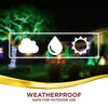 130 LED Star Net Multi Colour Flashing Outdoor Christmas Light Display 145cm