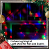 LED Spotlight Disco Spinning Effect Garden Outdoor Christmas Party Light