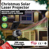 Solar Laser Projector Motion Light Red Green Dots Outdoor Christmas Decor Star Shower